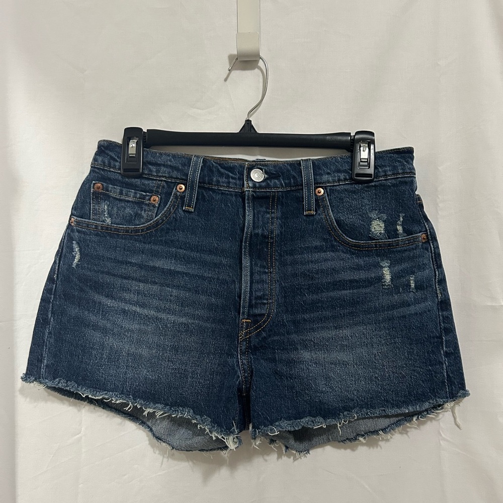 Levi's - Dark Blue Jean Shorts